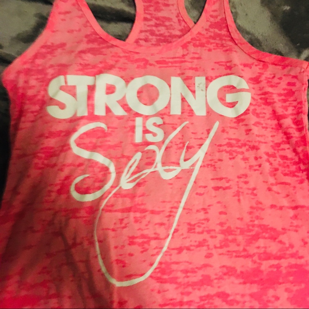 Women’s size Medium NWOT “Strong is Sexy” Tank